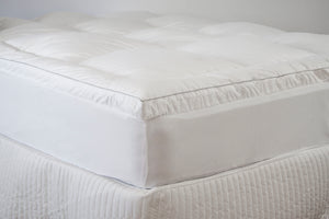 NNEDSZ 2800GSM Standard Microfibre MATTRESS TOPPER V/P - SINGLE