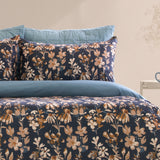 NNEDSZ Florentine PRINTED MICROFIBRE QUILT COVER SET - KING
