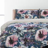 NNEDSZ Jenna PRINTED MICROFIBRE QUILT COVER SET - KING