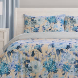 NNEDSZ Peach Blossom PRINTED MICROFIBRE QUILT COVER SET - QUEEN