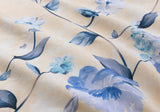 NNEDSZ Peach Blossom PRINTED MICROFIBRE QUILT COVER SET - QUEEN