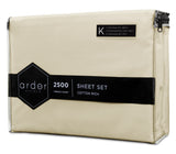 NNEDSZ 2500TC Cotton Rich SHEET SETS - KING