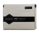 NNEDSZ 1000TC Cotton Rich SHEET SET - KING SINGLE
