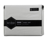 NNEDSZ 1000TC Cotton Rich SHEET SET - DOUBLE