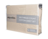 NNEDSZ 300TC Cotton SHEET SET - SINGLE