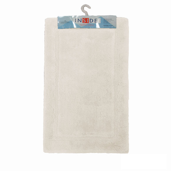 NNEDSZ Egyptian Cotton Bath Mat 50x80 cm Natural