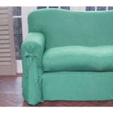 NNEDSZ Jade Green Sofa Cover 2 to 3 Seater 230 X 420cm