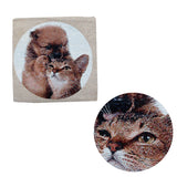 NNEDSZ Tapestry Pet Cat Dog Square Cushion Cover Design 3
