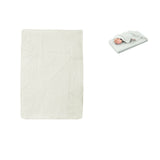 NNEDSZ Off White Bassinet Fitted Sheet with a Flat Sheet Sewed Attached