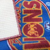 NNEDSZ AFL Brisbane Lions Rubber Backed Floor Mat 55 x 85 cm