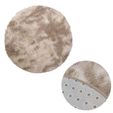 NNEDSZ 2-Toned Extra Light Weighted Shaggy Fluffy Floor Mat Natural