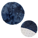 NNEDSZ 2-Toned Extra Light Weighted Shaggy Fluffy Floor Mat Navy