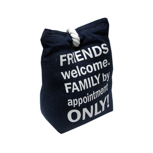 NNEDSZ Door Stop Bag Navy Approx 0.98kg