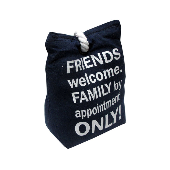 NNEDSZ Door Stop Bag Navy Approx 0.98kg