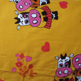 NNEDSZ Lovely Cows Polyester Cotton Quilt Cover Set Single