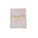 NNEDSZ Five Little Ducks Embroidered Polyester Cotton Bassinet Size Sheet Set