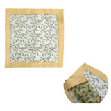 NNEDSZ Christmas Gold Holly Sheer Organza Glitter Table Cloth Topper 90 x 90 cm