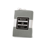 NNEDSZ Revive Silver 100% Cotton Jersey Super Soft Fitted Sheet Combo Set Double 38cm Wall