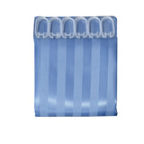 NNEDSZ Stripe Shower Curtain Blue Stone