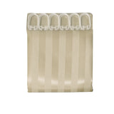 NNEDSZ Stripe Shower Curtain Wheat