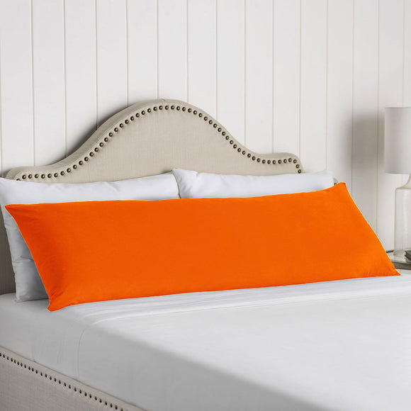 NNEDSZ Artex 100% Cotton Body Pillowcase Chestnut