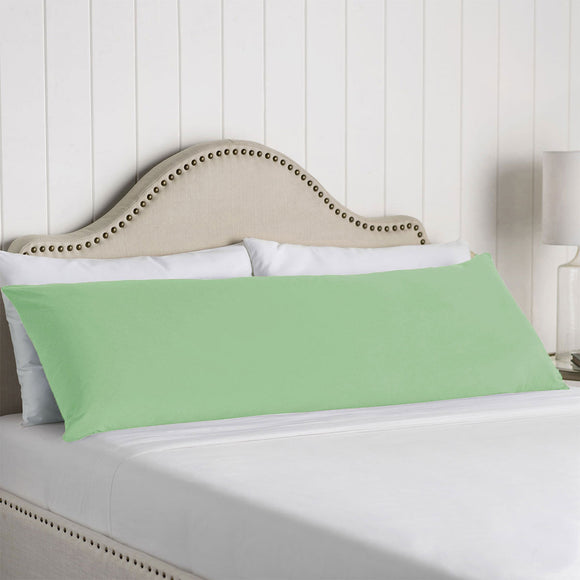 NNEDSZ 100% Cotton Body Pillowcase Frost