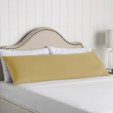 NNEDSZ 100% Cotton Body Pillowcase Latte