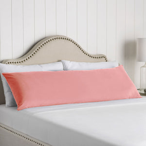 NNEDSZ 100% Cotton Body Pillowcase Pink