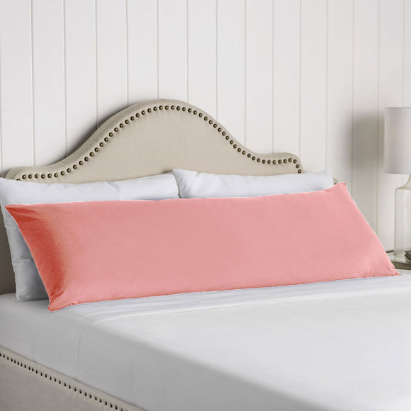 NNEDSZ 100% Cotton Body Pillowcase Pink