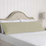 NNEDSZ 100% Cotton Body Pillowcase Stone