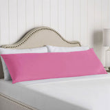 NNEDSZ 100% Cotton Body Pillowcase Taffy Pink