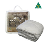 NNEDSZ 500GSM Alpaca Wool Blend Quilt Queen