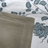 NNEDSZ 300TC Elisabeth Reversible Cotton Quilt Cover Set Queen