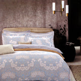 NNEDSZ 250TC Florence Cotton Reversible Quilt Cover Set Queen