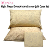 NNEDSZ Marsha High Thread Count Cotton Quilt Cover Set Double