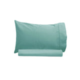 NNEDSZ 250TC 100% Cotton Sheet Set Single Teal