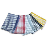 NNEDSZ Hotel Living Checkered Set of 5 Cotton Tea Towels