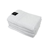 NNEDSZ 550GSM Set of 4 100% Cotton Terry Bath Towels 70 x 140 cm White