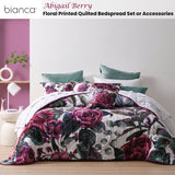 NNEDSZ Bianca Abigail Berry Floral Printed Quilted Bedspread Set King
