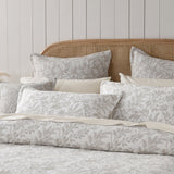 NNEDSZ Bianca Ameila Stone Jacquard Quilted Foliage Bedspread Set Single