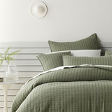 NNEDSZ Bianca Bari Green Polyester Cotton Bedspread Set King