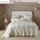 NNEDSZ Kamala Cream Embossed Bedspread Set Super King