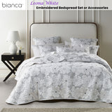 NNEDSZ Leona White 4 Pcs Bedspread Set King