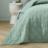 NNEDSZ Bianca Barclay Olive Coverlet Set Queen/King