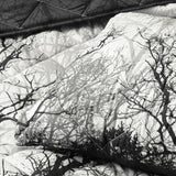 NNEDSZ Bianca Boscage Black Forest Printed Quilted Polyester Coverlet Set Super King