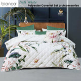 NNEDSZ Bianca Indi White Polyester Coverlet Set Super King
