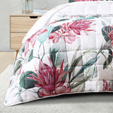 NNEDSZ Nikita White Polyester Coverlet Set Super King