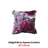NNEDSZ Bianca Abigail Berry Square Filled Cushion 43 x 43cm