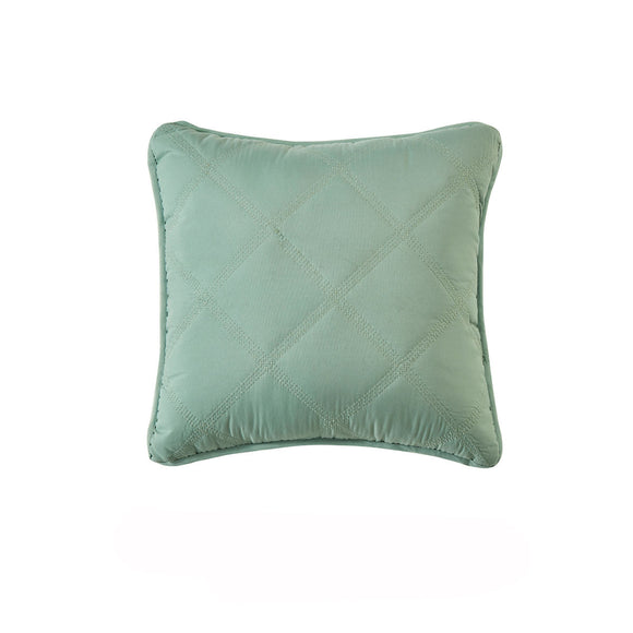 NNEDSZ Bianca Barclay Olive Coordinate Square Filled Cushion 43 x 43cm
