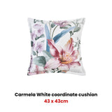 NNEDSZ Carmela White Coordinate Square Filled Cushion